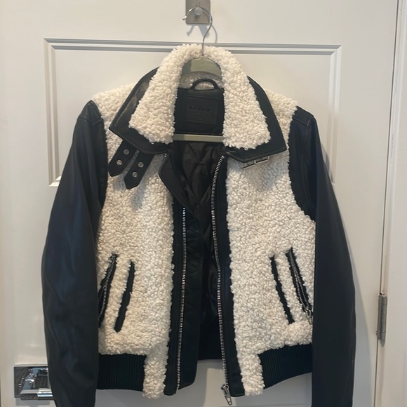 BlankNYC Sherpa faux leather jacket Size S / NWT main image 1